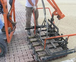 Figure 1. Installation process for permeable pavement