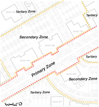 Figure 3. Hydric zones delineated at Ramstein Air Base